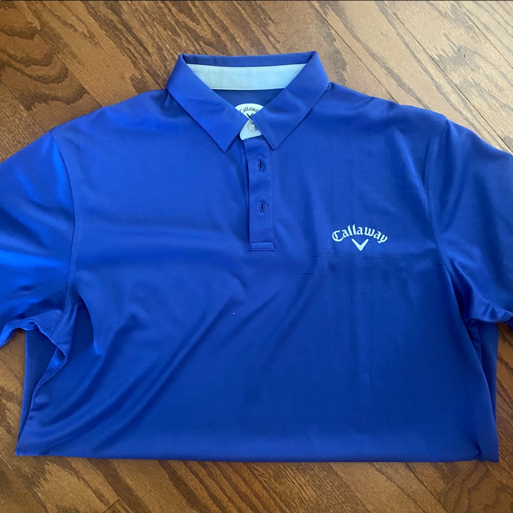 XL Royal Blue Callaway Polo